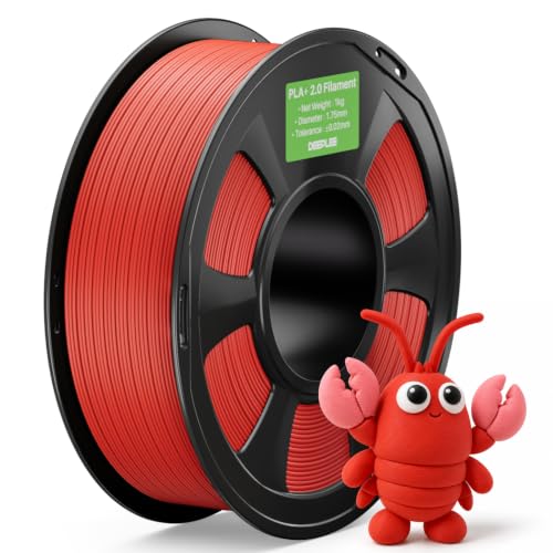DEEPLEE PLA Plus 2.0 Filament Red 1KG