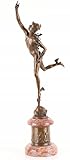 Figure en bronze FIGURE EN BRONZE DE MERCURY - HERMES saint patron des affaires