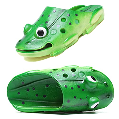 MEADOO Frog Slippers, Frog Flip Flops, Funny Gift, Animal Slippers, Unisex Cartoon Sandals