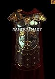 NauticalMart Medieval Antiguo Griego Romano Músculo Peto Coraza Armadura Con Cinturón Romano Disfraz - Halloween