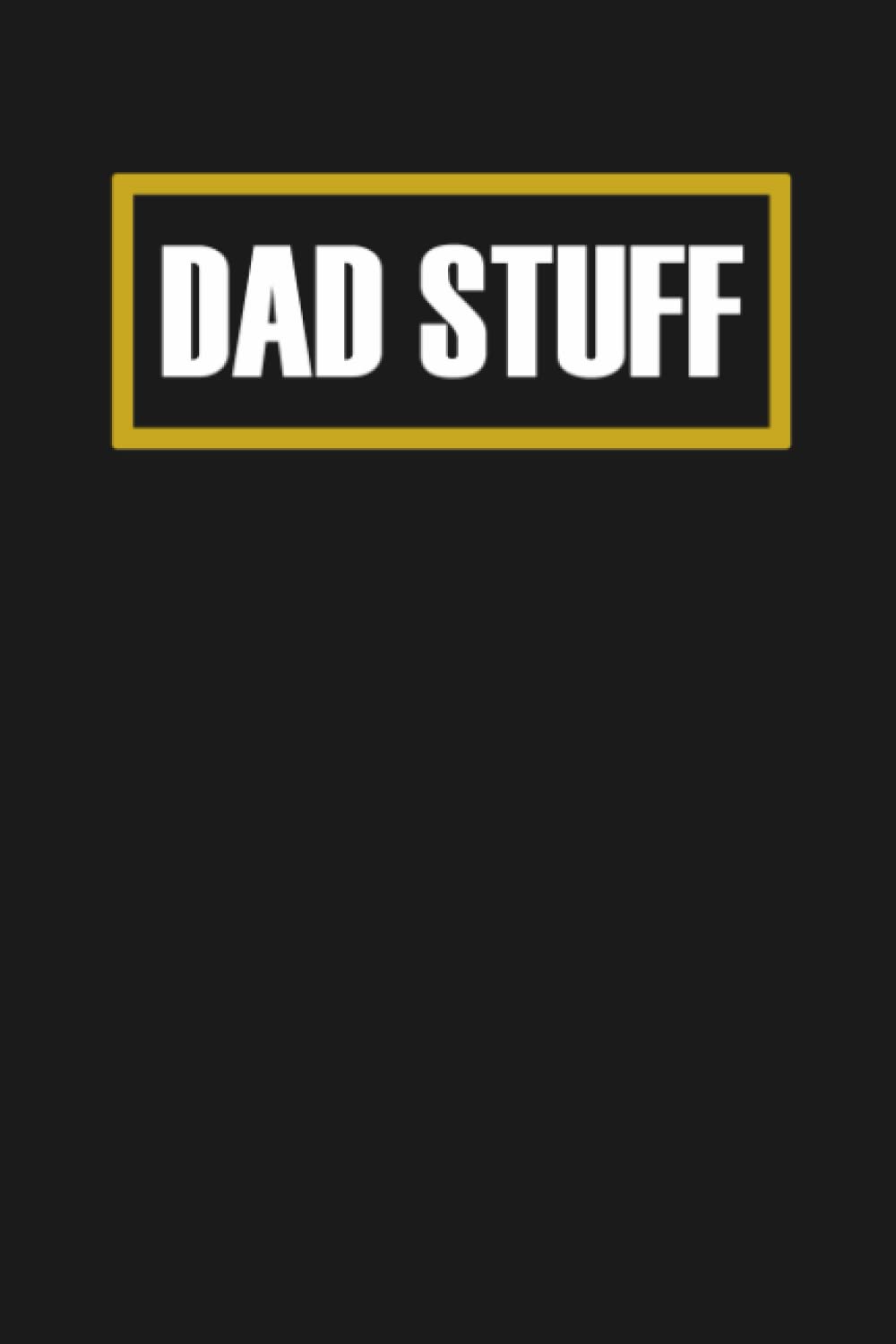 A5 paperback notebook. Matte finish. Includes 80 lined pages. Dad stuff design