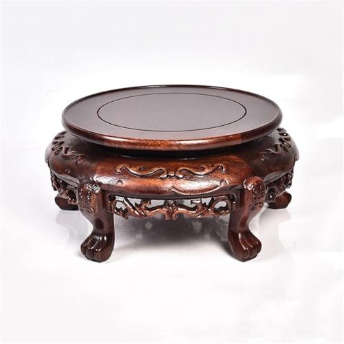 Support de présentation en bois de style rétro chinois pour objets précieux - 6