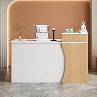 現品処分品　受付カウンター DORIS レジカウンター ハイカウンター 受付カウンター 高さ97.5