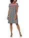 Lark & Ro Women's Short Sleeve Scoop Neck T-Shirt Dress