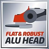 Einhell 4430618 115mm Angle Grinder TC-AG 115 | 500W, 4 Inch Grinder for Cutting, Grinding, Polishing and Sharpening | Soft Start, Spindle Lock, Additional Handle, Red - Image 5