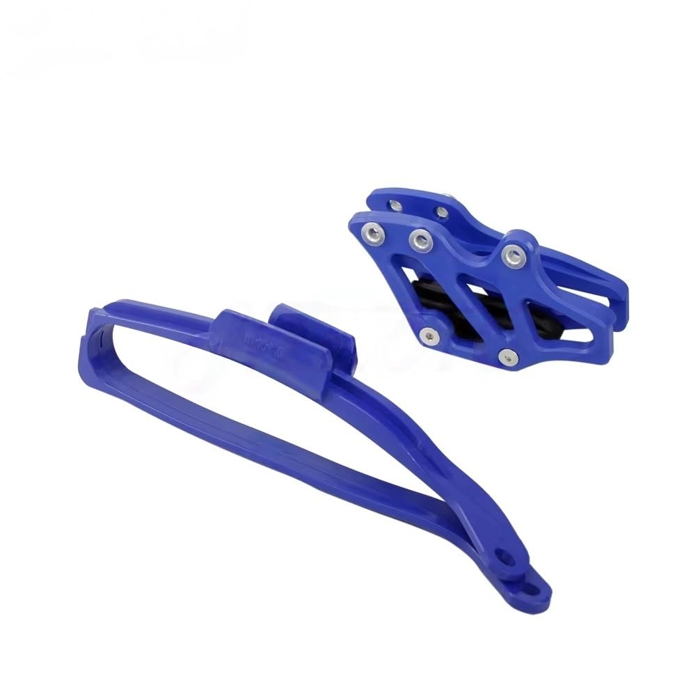 De Guía Cadena Deslizante Motocicleta Azul para YZ125 para YZ250 para YZF250 para YZF450 para WR250 para WR450 2007-2019 Guía Y Tensor