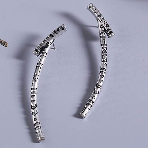 Oxidised Plating Brass Boho Dangler Earrings
