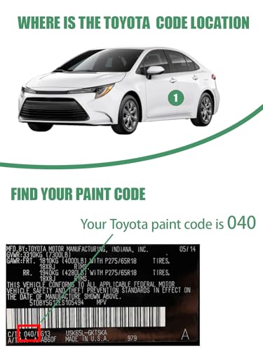 Image of Super White /Ice Cap(040) Touch Up Paint Pen for Toyota,Car Paint Scratch Repair Pen Quick and Easy Fix Auto Paint Scratch