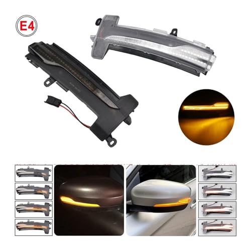 Clignotant séquentiel rétro pour Volvo XC60 2014-2017 dynamique