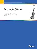 Berühmte Stücke: Violine und Orgel (Harmonium oder Klavier).