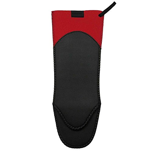 ASAB Large Neoprene Oven Mitt Heavy Duty Puppet Style Heat Resistant 500°F Kitchen Cooking Hot Grill Stovetops, Standard