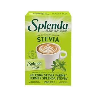 SPLENDA Stevia No Calorie Sweetener, Sugar Substitute Packets, 200 Count (Pack of 1)