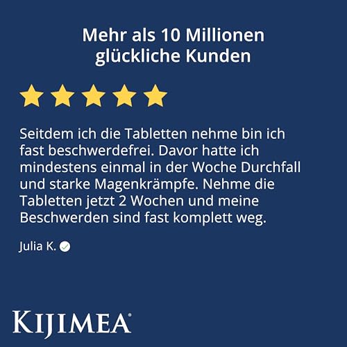 Kijimea® Reizdarm PRO | Bei allen Reizdarmbeschwerden wie Durchfall, Bauchschmerzen, Blähungen & Verstopfung | Klinisch belegte Wirksamkeit | 84 Kapseln