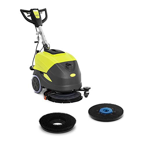 ulsonix Fregadora Aspiradora Industrial Fregador De Suelos TOPCLEAN 1000 (Ruedas de poliuretano, Potencia 1.000 W, Cepillo de Ø 45,5 cm, Área máx.: 1.450 m2/h)