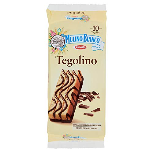 Mulino Bianco Tegolini con Crema al Cacao Magro