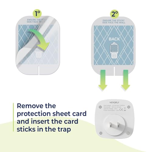 Image of VEYOFLY Official Refill Fruit Fly Traps Indoor, Gnat Trap | 15-Pack