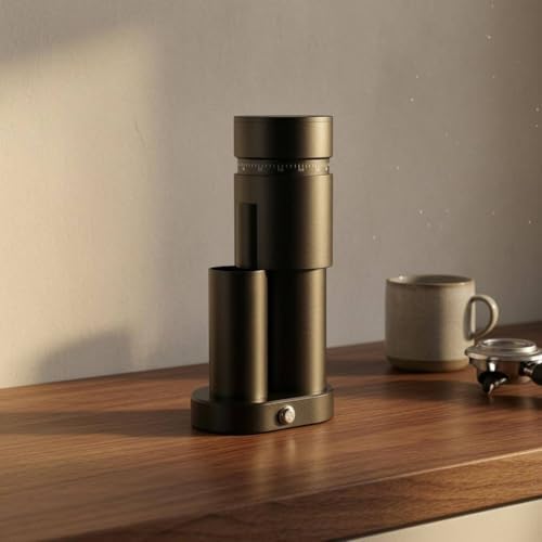 Generic Electric Coffee Grinder Adjustable Bean Mill Stainless Steel Grinding Core with Removable Powder Chamber for Fresh Coffee suitable for kitchen home office - 2