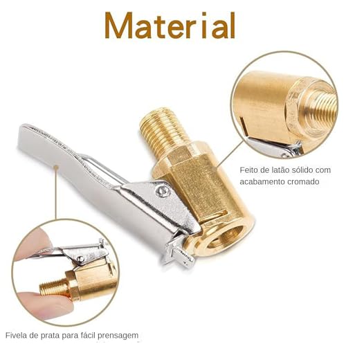 Mandris de ar, mandril de ar para pneus,Mandril de ar de cobre para pneu | Inflador portátil do mand