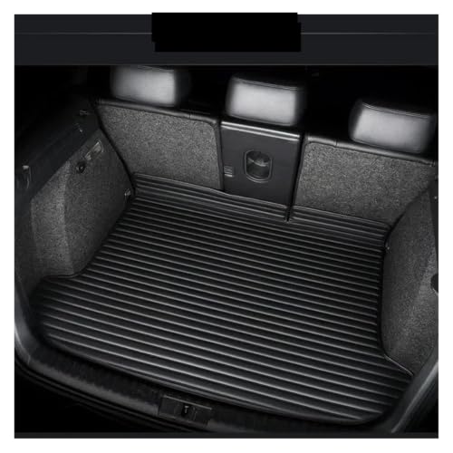 Tapis de coffre voiture en cuir pour BMW Série 2 F22 F44 F45 F46 G42 noir