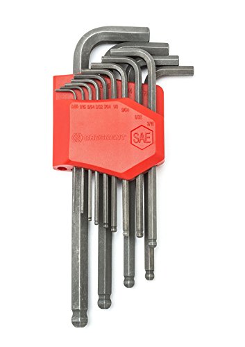 Crescent 13 Piece Long Ball End SAE Hex Key Set