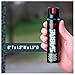 SABRE Magnum 120 3-In-1 Defense Spray, 35 Bursts, 12-Foot (4-Meter) Range, Triple Protection Formula Contains Pepper Spray, CS Military Gas and UV Marking Dye, Extra Large 92.4 Gram Canister