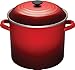 Le Creuset Enamel-on-Steel 16-Quart Covered Stockpot, Cerise (Cherry Red)