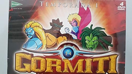 Pack Gormiti Temporada 1 Vols1-2-3-4 con 4 DVDs + Camiseta + 4 Imanes + Poster | Ya disponible en tu tienda friki favorita! En mundofriki.es!