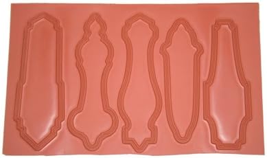 Barbara McGuire Designer Texture Stamp Hardware Shapes Texture Mat 5 x 7" - 1 pc.