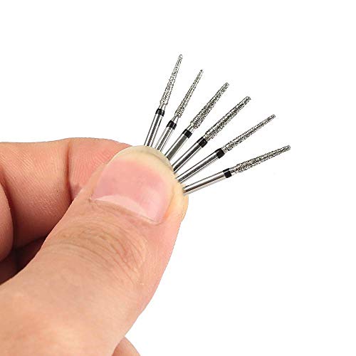 10 pzas. fresas diamantadas FG grano medio miniatura 2