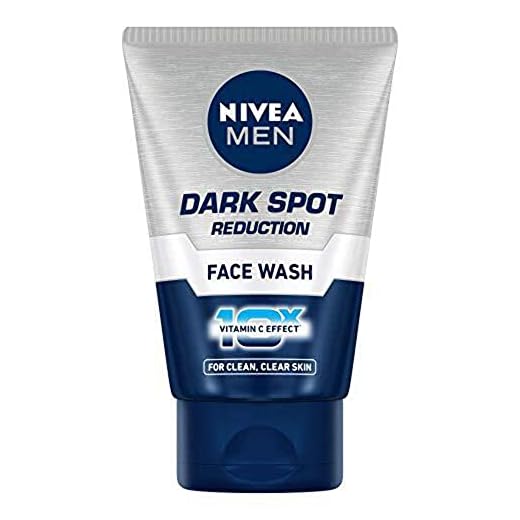 Nivea Men Dark Spot Reduction Face Wash (10x Whitening), 100 ML