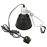 【Luz de lámpara UVA/UVB】adecuada para instalar bombilla UVA, lámpara UVB de bajo consumo, calentador de cerámica infrarrojo y así sucesivamente.