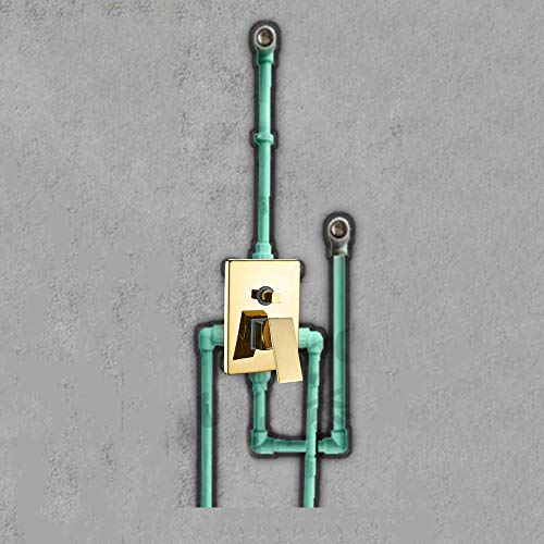 Ensemble combiné de douche encastré mural pour recréer la sérénité des spas de luxe - 7