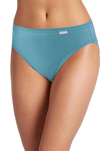 Image of Jockey Women's Underwear Plus Size 100% Cotton Elance French Cut - 3 Pack