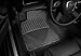 WeatherTech W93-W193 Floor Mat, Rubber, Front/Rear