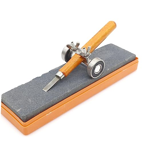 FOMIYES Temperamatite Barba Cacciavite Per Affilare I Coltelli Scalpello Per Legno Guida Per Affilare I Coltelli Strumento Di Affilatura Vite Dispositivo Di Affilatura Scalpello