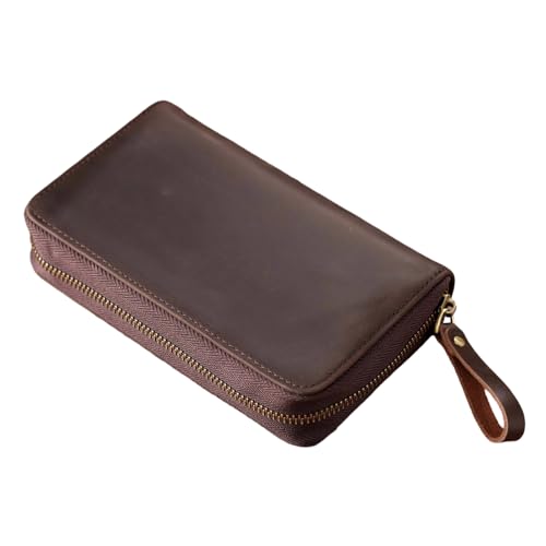 Trousse à stylo plume à fermeture éclair avec 10 emplacements séparés - 3