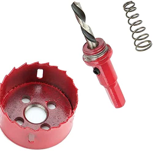 Unifizz High Speed Steel M42 BI-Metal Hole Saw 48mm Cutting Diameter Saw Drilling Tool Hole Cutter for Wood Drywall and Cornhole Boards - Image 3