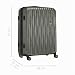 WENGER Energie L Hartschalenkoffer mit 4 Rollen, Trolley, L, 106 (120) l, Sicherheitsschloss, Damen Herren, Reisen Urlaub