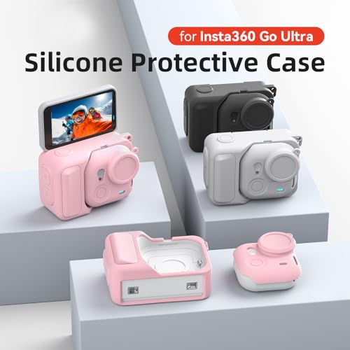 Funda de silicona avanzada para Insta360 Go Ultra miniatura 4