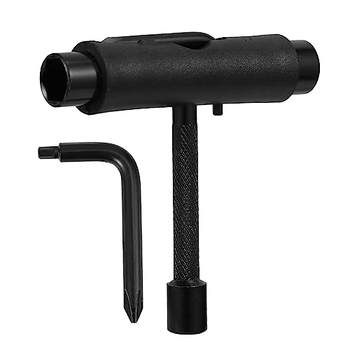 POPETPOP T-Font Tool Wrench Ratchet Skate Tool for Skateboard Training Assembly Portable Skateboard Accessory t Type Wrench