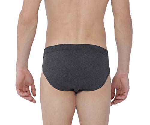 Image of Levi's 011 Comfort Brief for Men | 100% Pure Cotton | Breathable | Durable | Anti-Roll Waistband | Extra Supportive Gusset | Dual Layer 3D Pouch | Tagless & Zero Irritation Comfort | Pack of 3