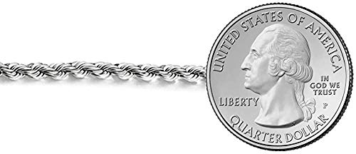 Savlano 925 Sterling Silver 4.5mm Solid Italian Rope Diamond Cut Twist Link Chain Necklace With a Gift Box For Men & Women - Made in Italy3