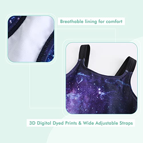 Image of Girls One Piece Swimsuits Halter Bathing Suits Summer Swimwear 3-16 Years