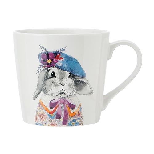 Mikasa x Tipperleyhill tasse en porcelaine, 380ml, tasse en porcelaine fine avec détails en or...