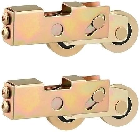 2Pcs Sliding Patio Door Rollers 1-1/4Inch Sturdy Sliding Door Bearing Wheel Sliding Glass Doors Windows Wardrobes Replace Roller - View #10