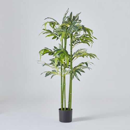 Home Box Teodora Bamboo Tree - 120 cm Green/Black