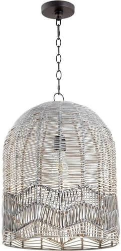Cyan Design 10606 Vagabond Pendant, 1-Light 60 Watts, Noir