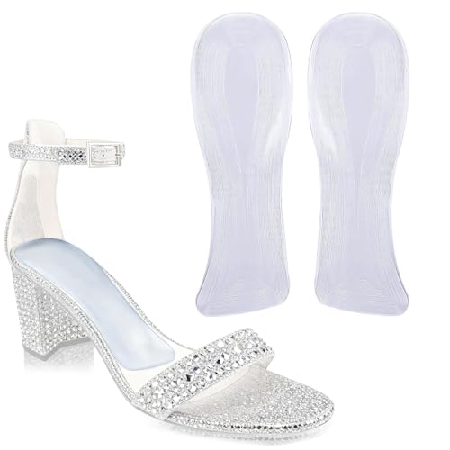 Heel Inserts for Women - Weight Shifting Insoles for High Heels, Gel Inserts Comfort Pads for Foot...