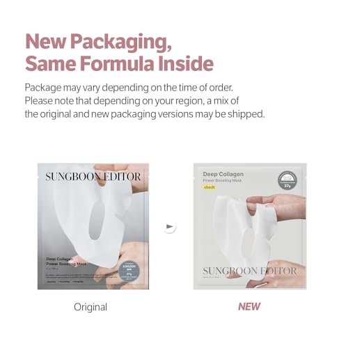image for SUNGBOON EDITOR Deep Collagen Overnight mask 37gx17ea | Real Collagen 