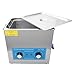 Limpiador ultrasónico, 1207HT 30L Limpiador ultrasónico Temporizador mecánico Calefacción Máquina de limpieza ultrasónica(EU Plug)